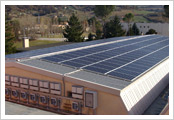 impianto fotovoltaico da 180 kW installato a Tolentino