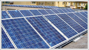 impianto fotovoltaico su tetto piano