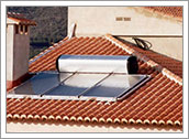 impianto solare termico a circolazione naturale